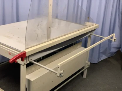 Ideal 1110 A1 Heavy Duty Manual Arm Paper Cardboard Guillotine w Stand