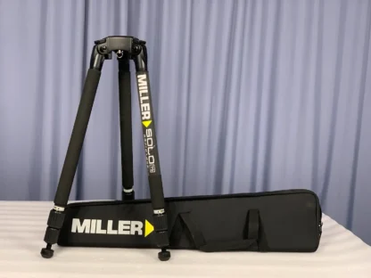 Miller Solo 75 2 Stage Carbon Fibre Tripod (75mm bowl) - New Never Used