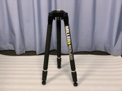 Miller Solo 75 2 Stage Carbon Fibre Tripod (75mm bowl) - New Never Used