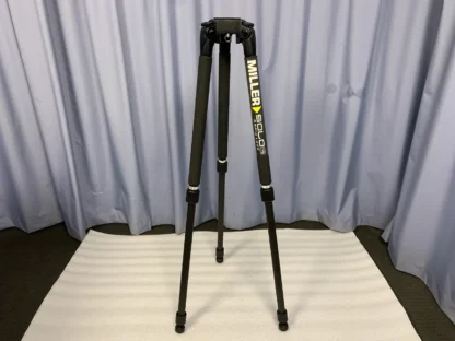 Miller Solo 75 2 Stage Carbon Fibre Tripod (75mm bowl) - New Never Used