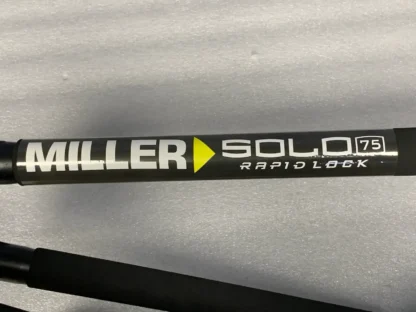 Miller Solo 75 2 Stage Carbon Fibre Tripod (75mm bowl) - New Never Used