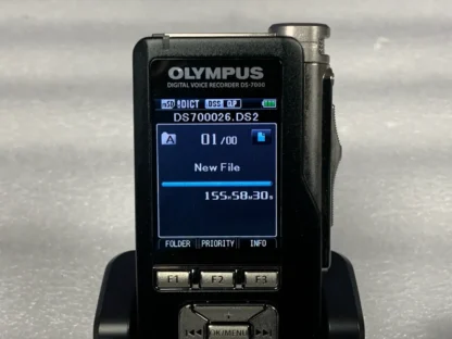 Olympus DS-7000 Digital Voice Recorder w Accessories