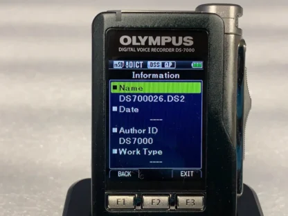Olympus DS-7000 Digital Voice Recorder w Accessories