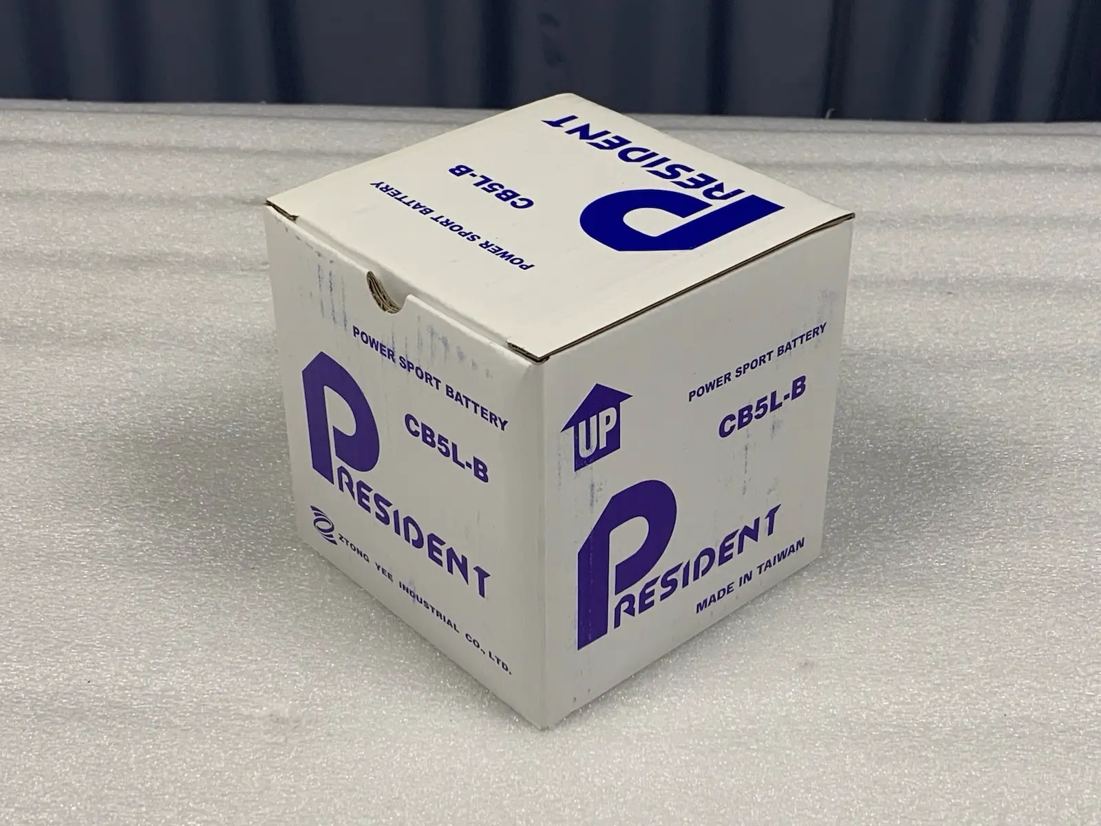 6x President CB5L-B Flooded Motorcycle Power Sport Battery