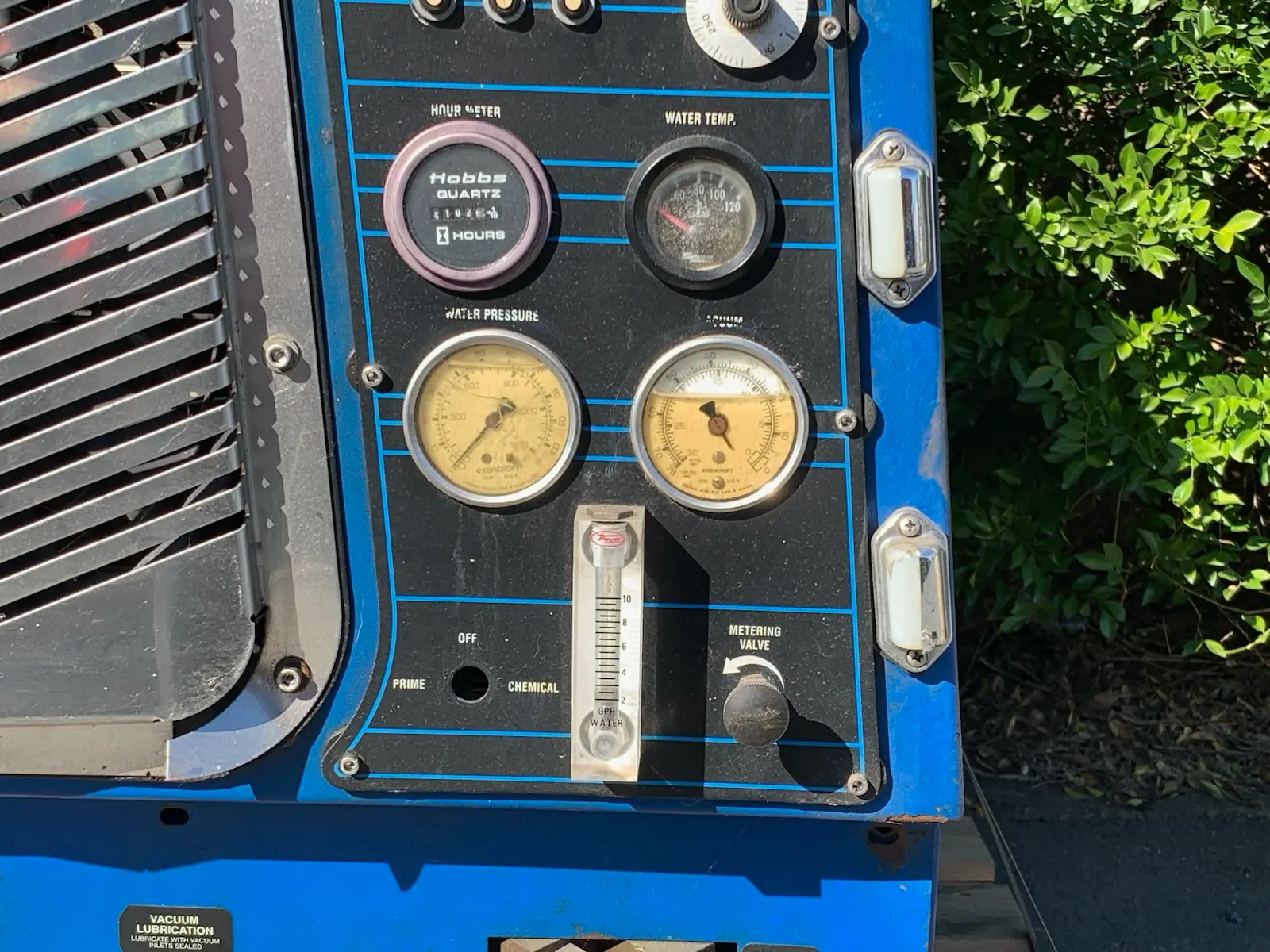 Blueline Champ Truck Mount Carpet Cleaning Shampoo Machine Unit - As Is