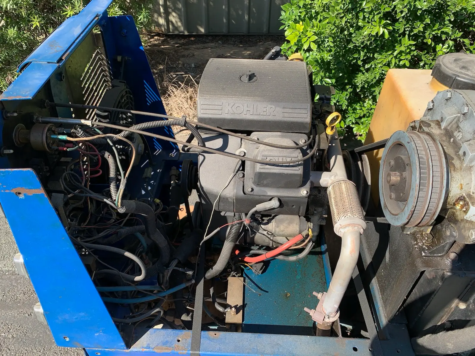 Blueline Champ Truck Mount Carpet Cleaning Shampoo Machine Unit - As Is