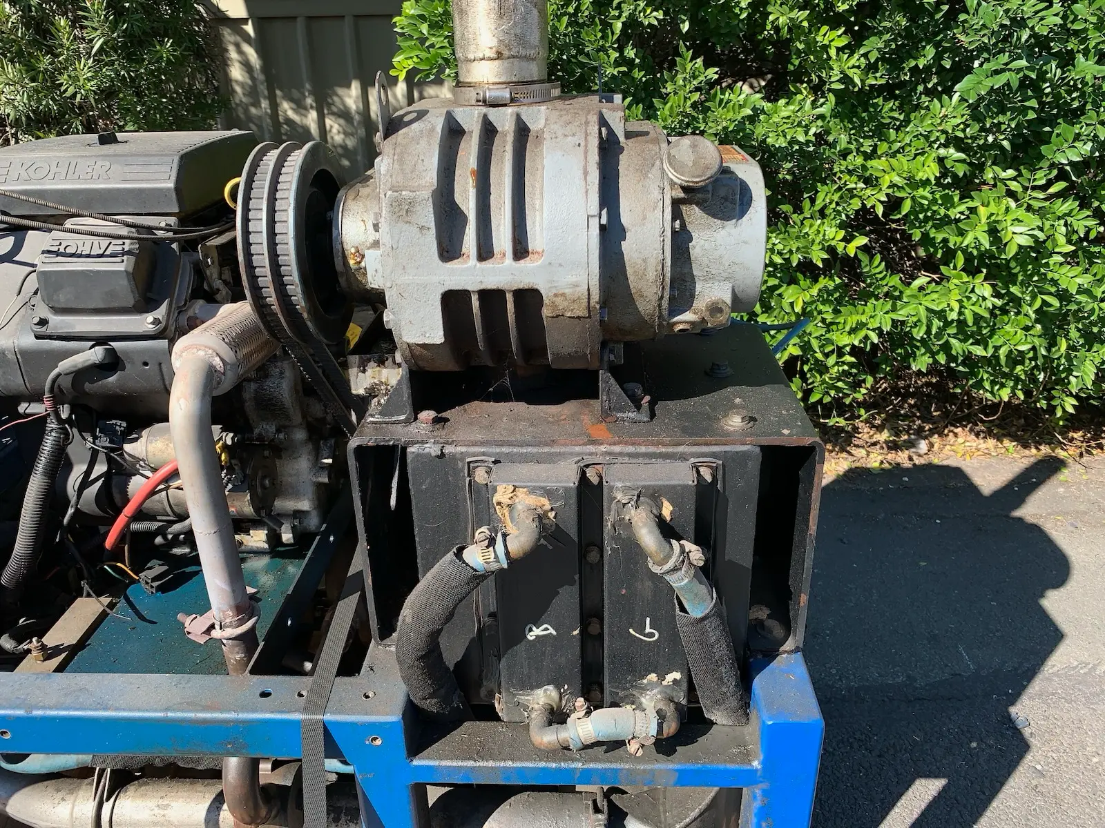 Blueline Champ Truck Mount Carpet Cleaning Shampoo Machine Unit - As Is