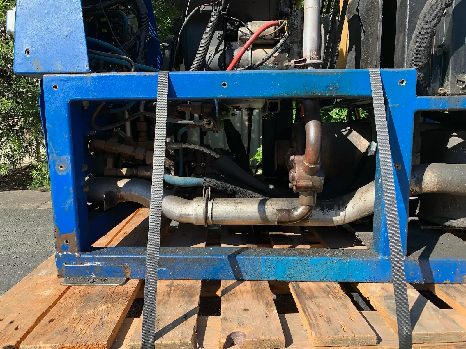 Blueline Champ Truck Mount Carpet Cleaning Shampoo Machine Unit - As Is