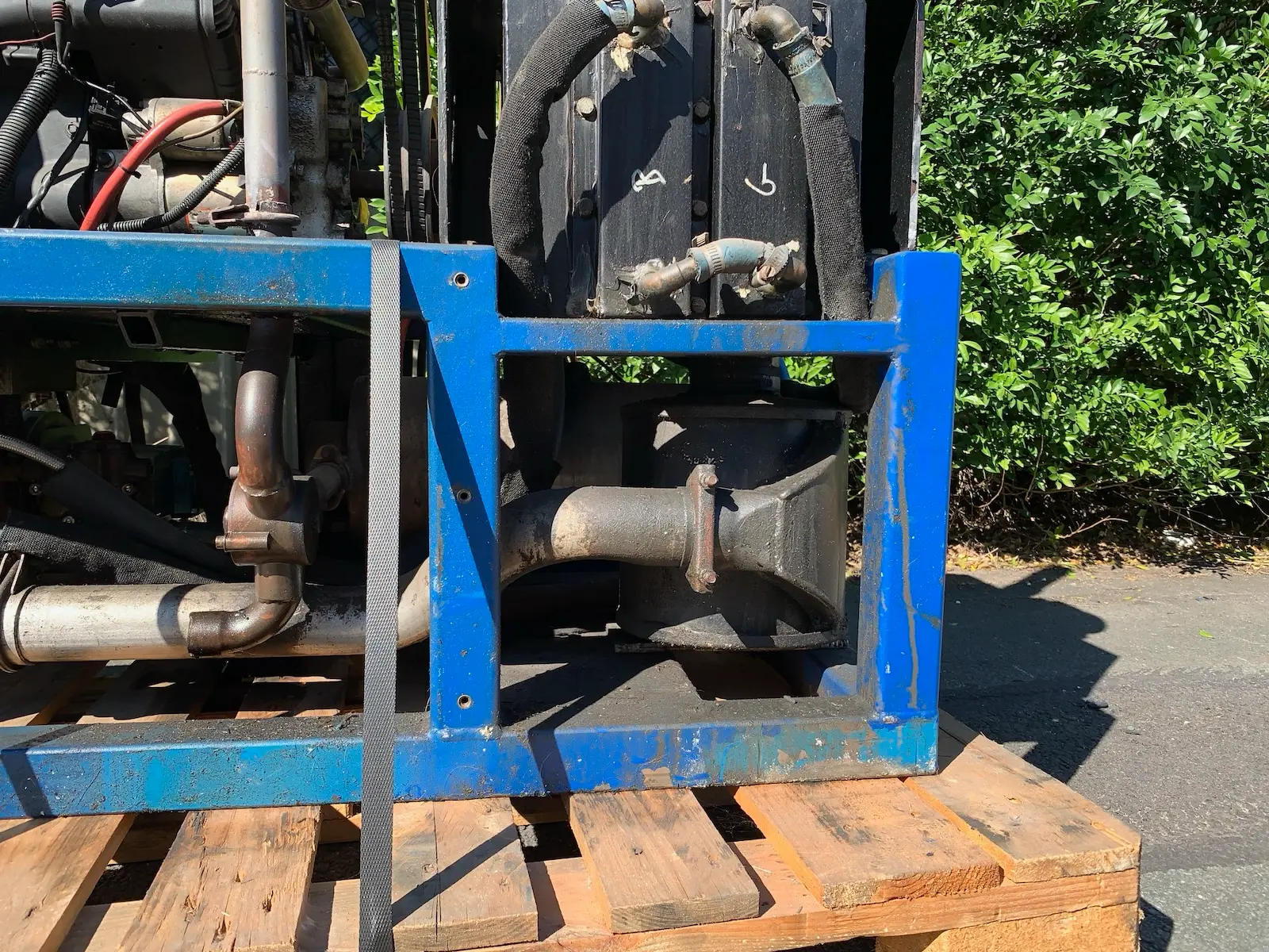 Blueline Champ Truck Mount Carpet Cleaning Shampoo Machine Unit - As Is