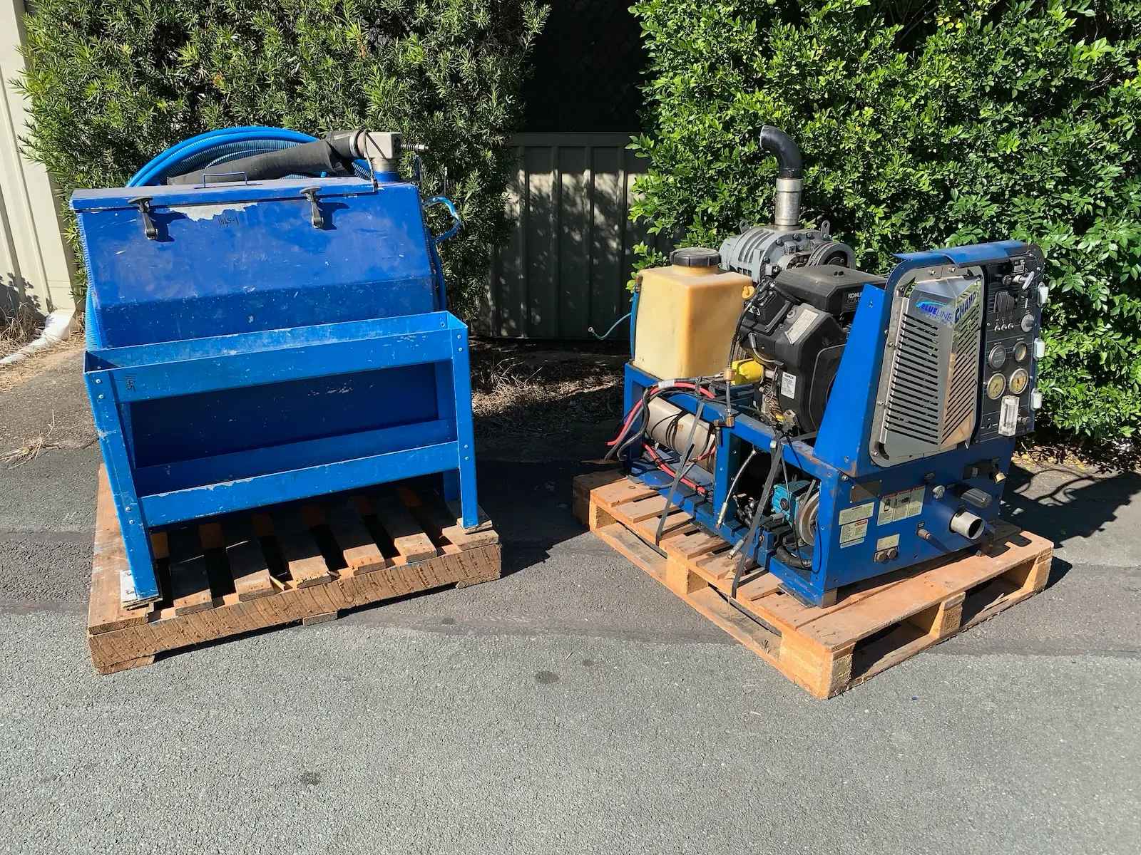 Blueline Champ Truck Mount Carpet Cleaning Shampoo Machine Unit - As Is