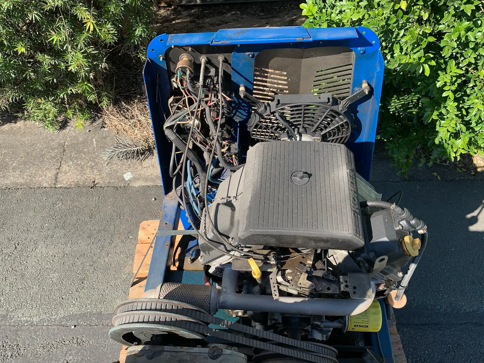 Blueline Champ Truck Mount Carpet Cleaning Shampoo Machine Unit - As Is