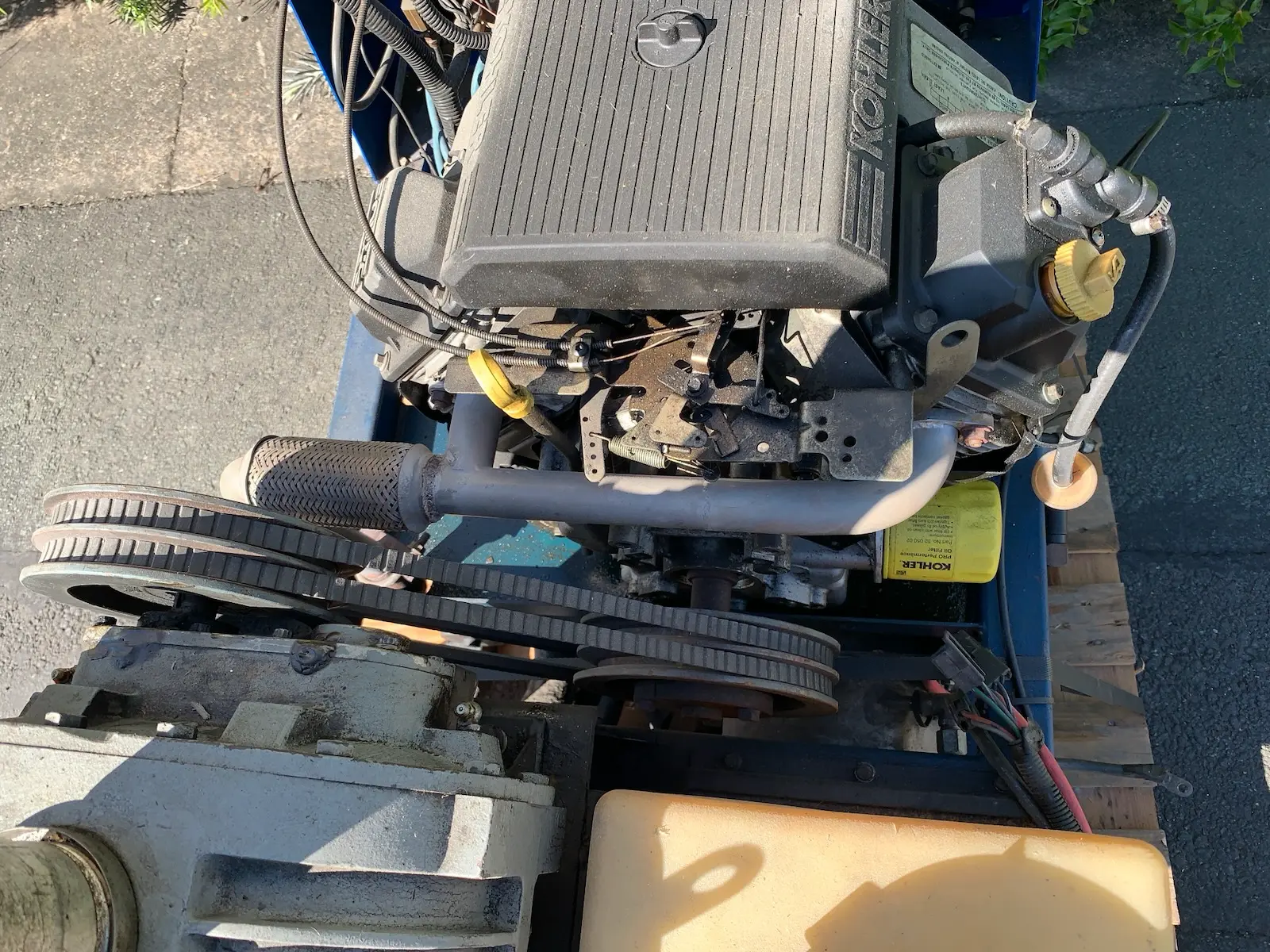 Blueline Champ Truck Mount Carpet Cleaning Shampoo Machine Unit - As Is