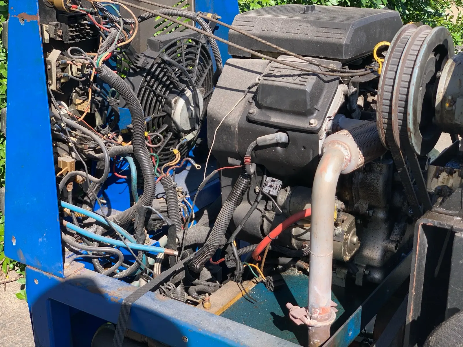 Blueline Champ Truck Mount Carpet Cleaning Shampoo Machine Unit - As Is