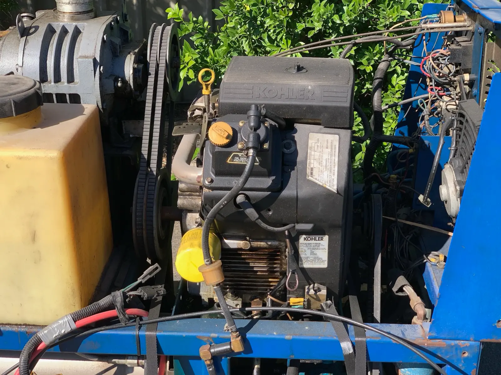 Blueline Champ Truck Mount Carpet Cleaning Shampoo Machine Unit - As Is