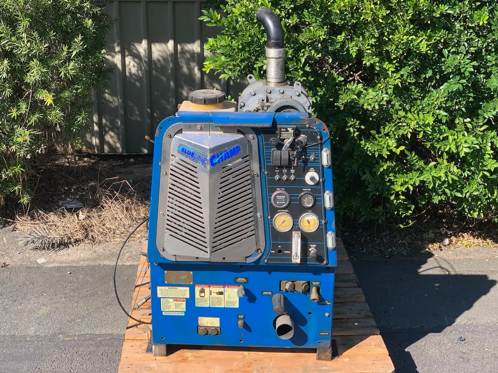 Blueline Champ Truck Mount Carpet Cleaning Shampoo Machine Unit - As Is