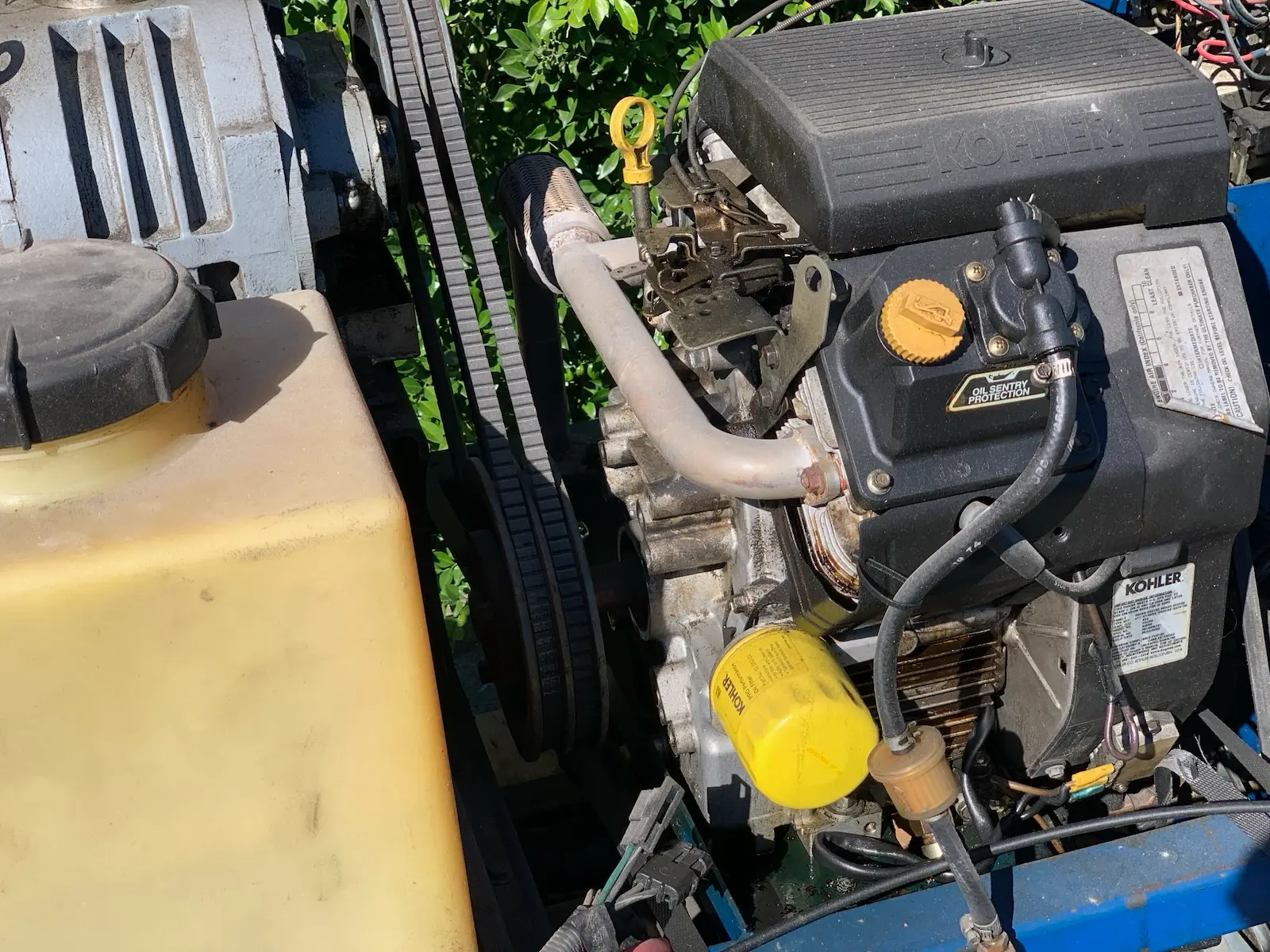 Blueline Champ Truck Mount Carpet Cleaning Shampoo Machine Unit - As Is