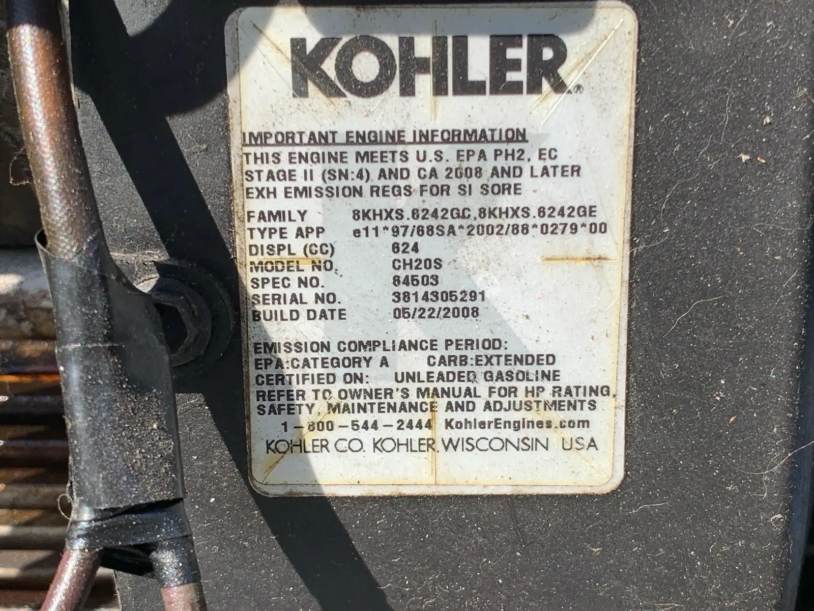 Blueline Champ Truck Mount Carpet Cleaning Shampoo Machine Unit - As Is