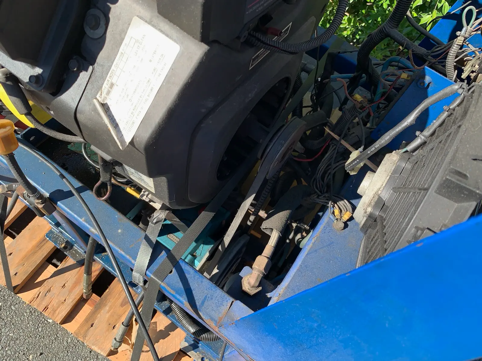 Blueline Champ Truck Mount Carpet Cleaning Shampoo Machine Unit - As Is