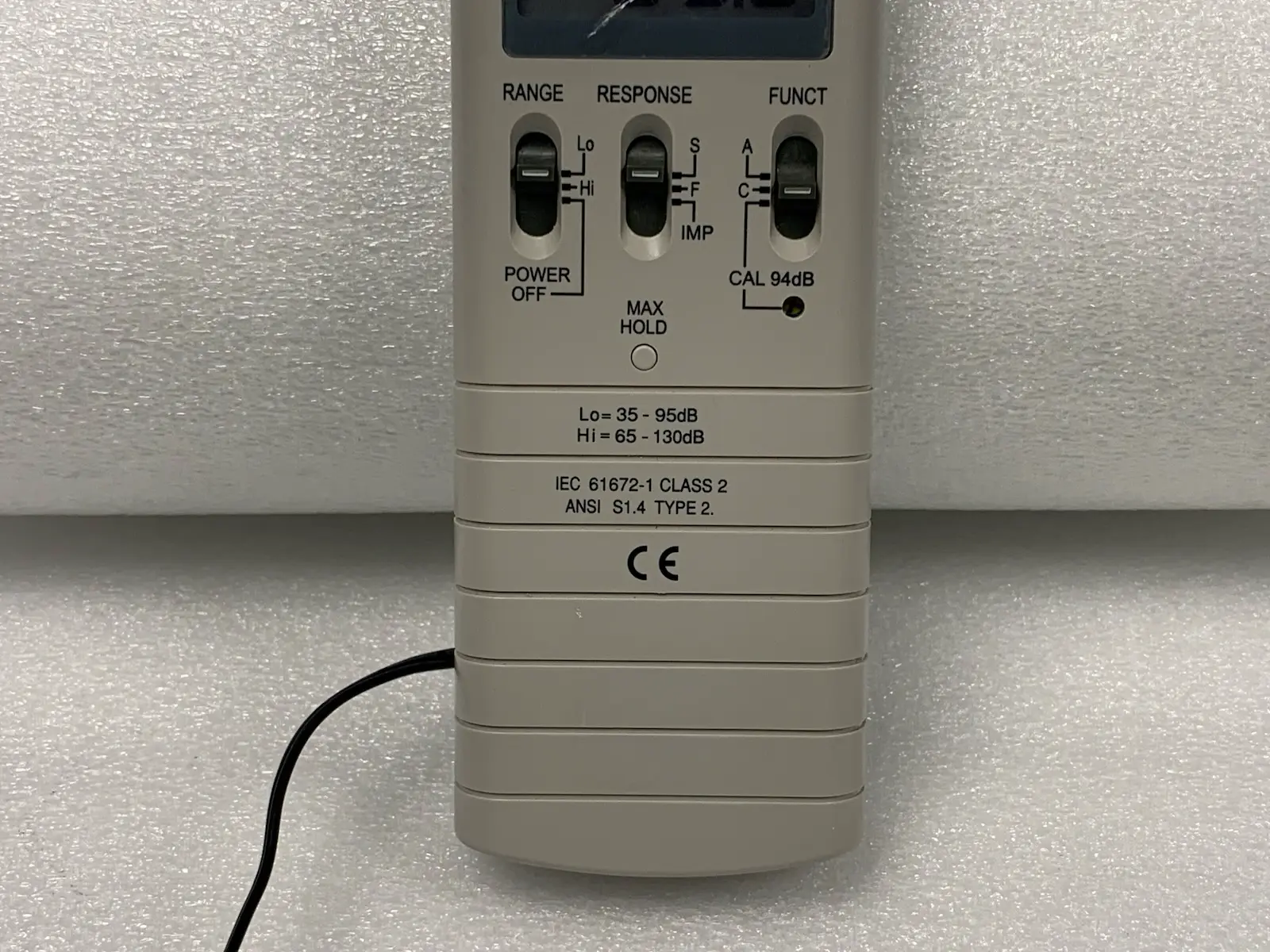 DSL-332 Sound Level Meter - Resolution 0.1dB, Accuracy ±1.5dB