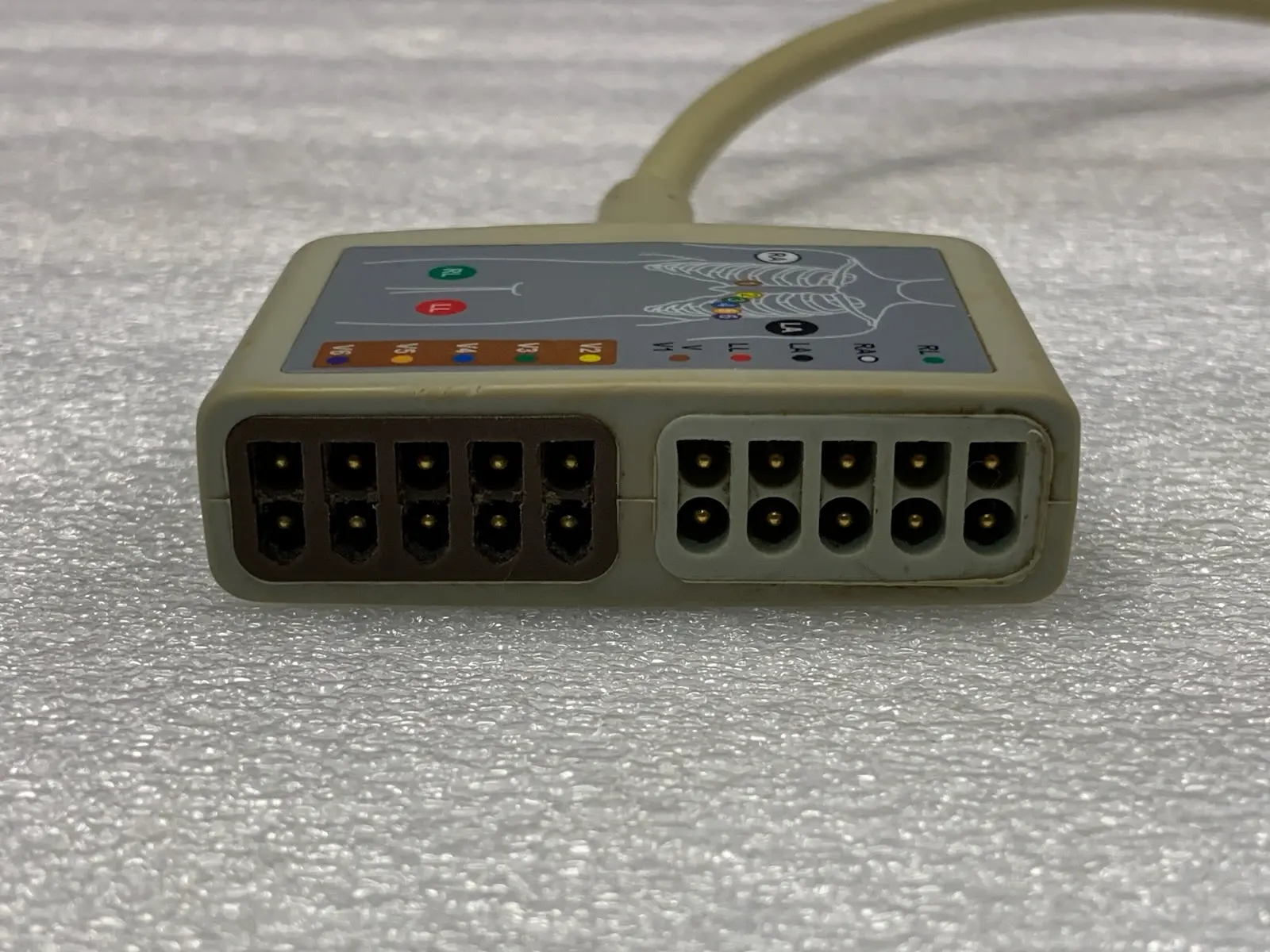 GE Multilink ECG/EKG Trunk Cable Ref: 2017006-001