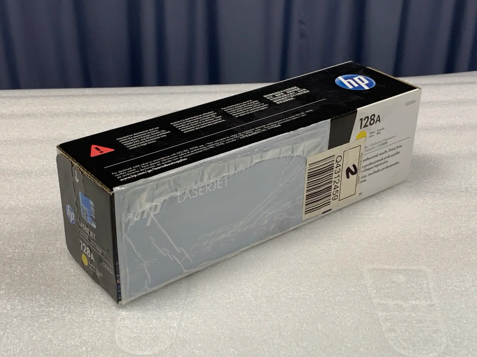 HP CE322A 128A Yellow Original LaserJet Toner Cartridge - Genuine
