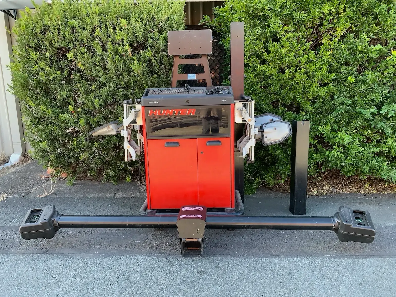 Hunter WA140 WA14X Hawkeye 4 Wheel Alignment Alligner Machine w Accs