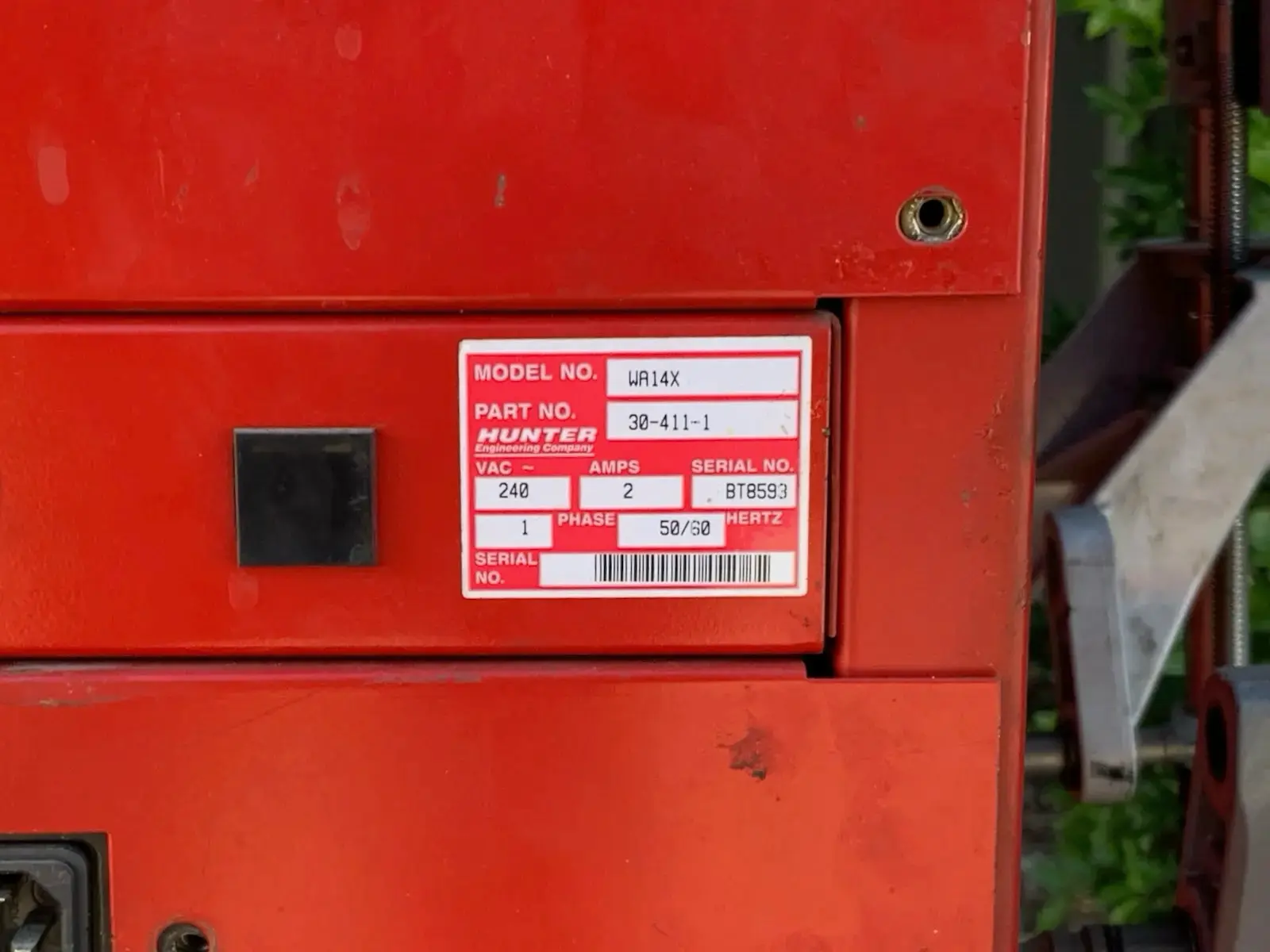 Hunter WA140 WA14X Hawkeye 4 Wheel Alignment Alligner Machine w Accs