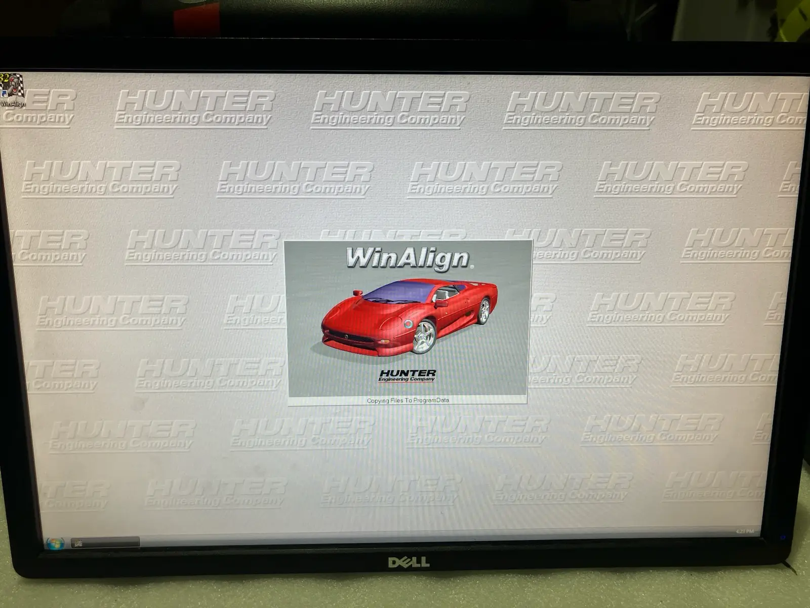 Hunter WA140 WA14X Hawkeye 4 Wheel Alignment Alligner Machine w Accs