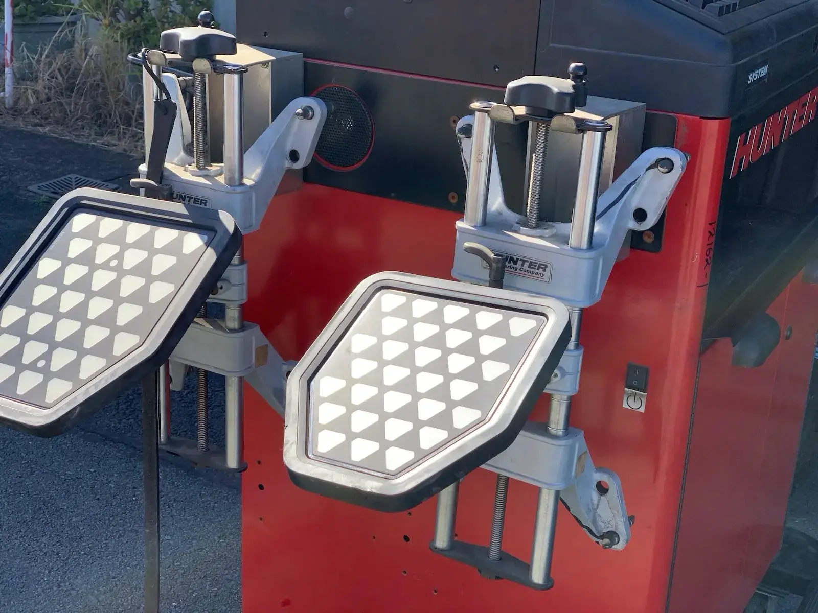 Hunter WA140 WA14X Hawkeye 4 Wheel Alignment Alligner Machine w Accs