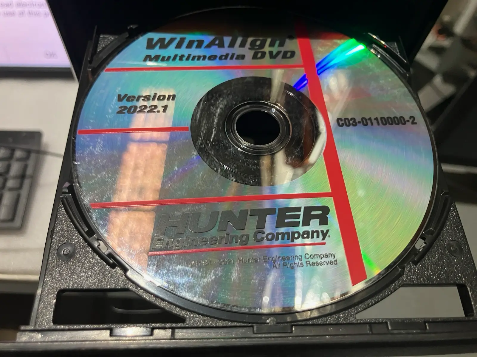 Hunter WA140 WA14X Hawkeye 4 Wheel Alignment Alligner Machine w Accs