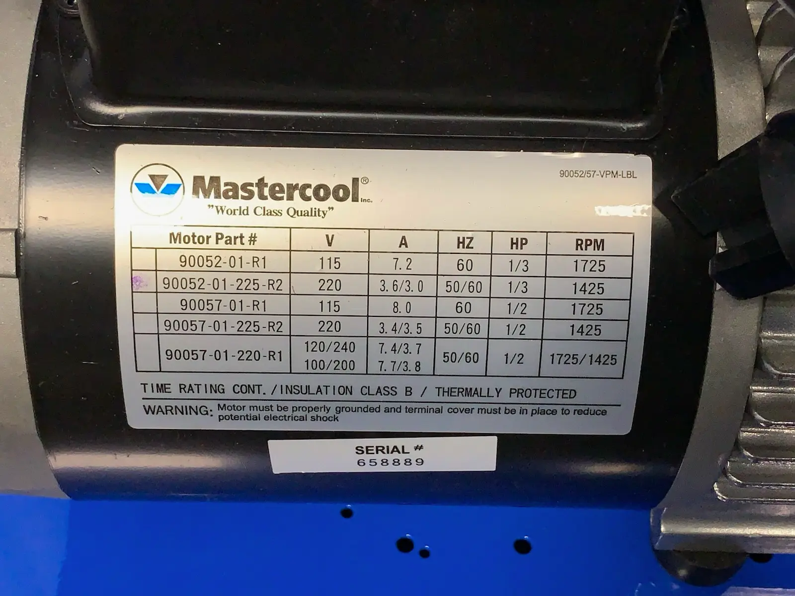Mastercool EQX1587 142Lpm Oex Mobile Charging Station w Acc - New Never Used