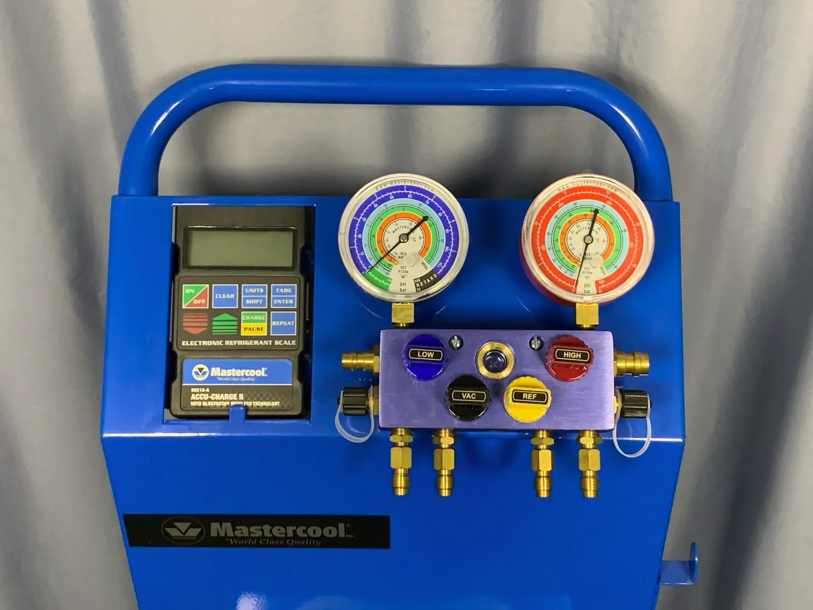 Mastercool EQX1587 142Lpm Oex Mobile Charging Station w Acc - New Never Used