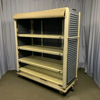 Metro Max Plus Medical Supply Cart Hospital Delivery Cart with Cover