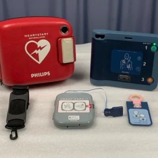 Philips HeartStart FRx AED w Case Smart Pads II Battery Child Key (861304)