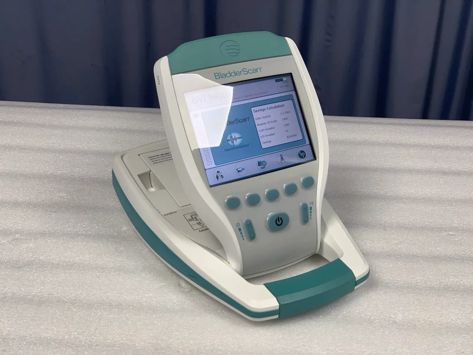 Verathon BVI 9400 Bladder Scanner w 1x Battery - No Probe or Charger