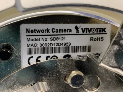 Vivotek SD8121 12x Zoom Day & Night Speed Dome Indoor Network Security Camera