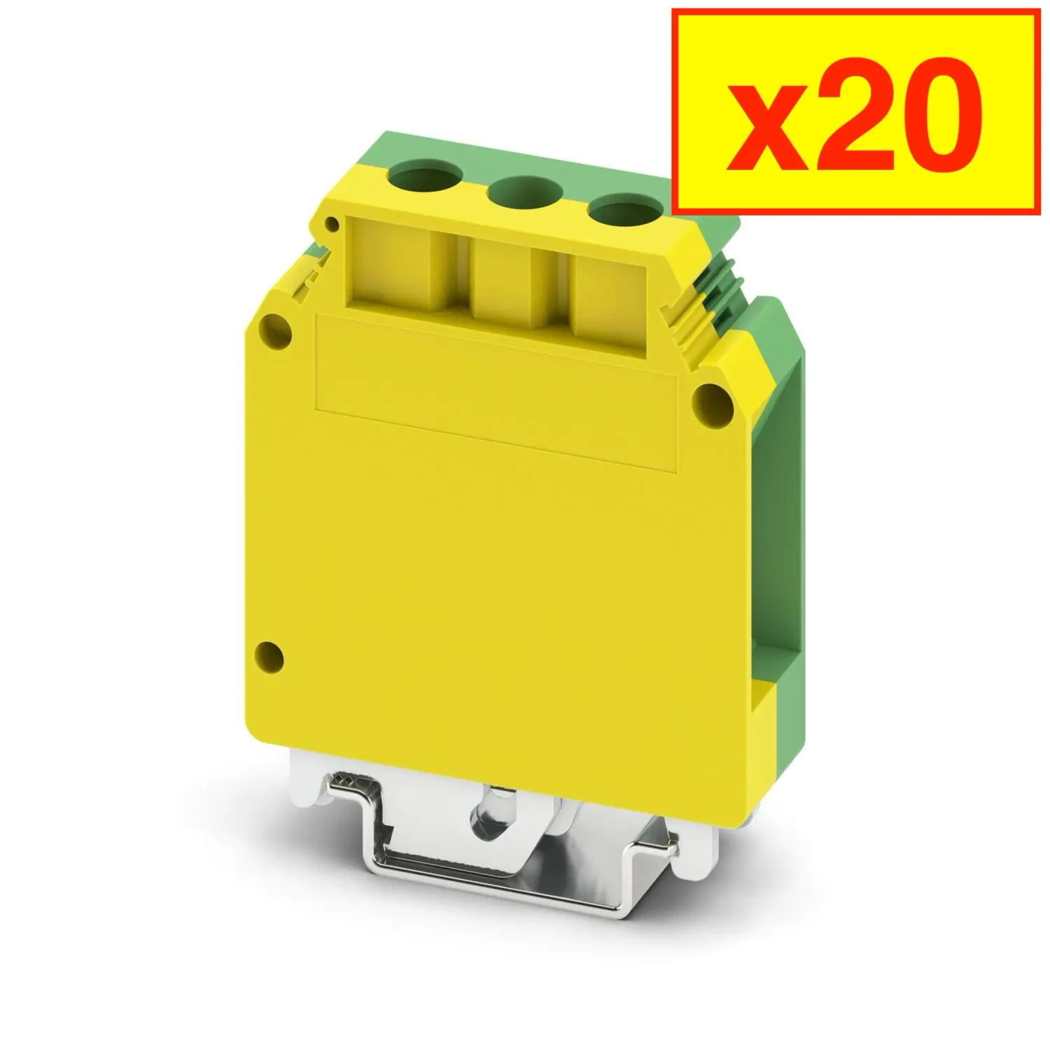 20x Phoenix Contact USLKG 35 Protective Earth Conductor Terminal Block