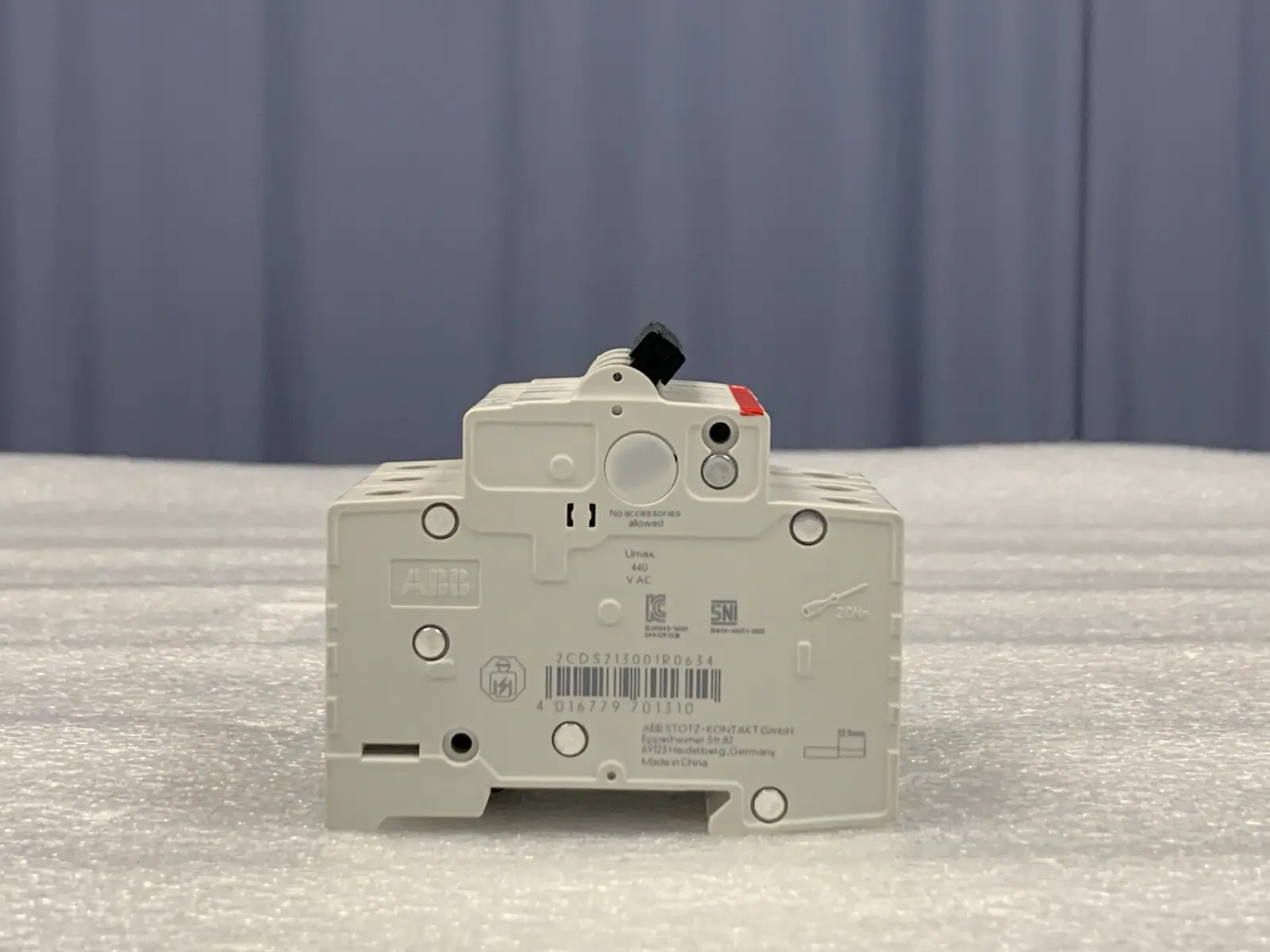 4x ABB SH203-C63 SH203C63 Miniature Circuit Breaker - 3 Pole 63A 2CDS213001R0634