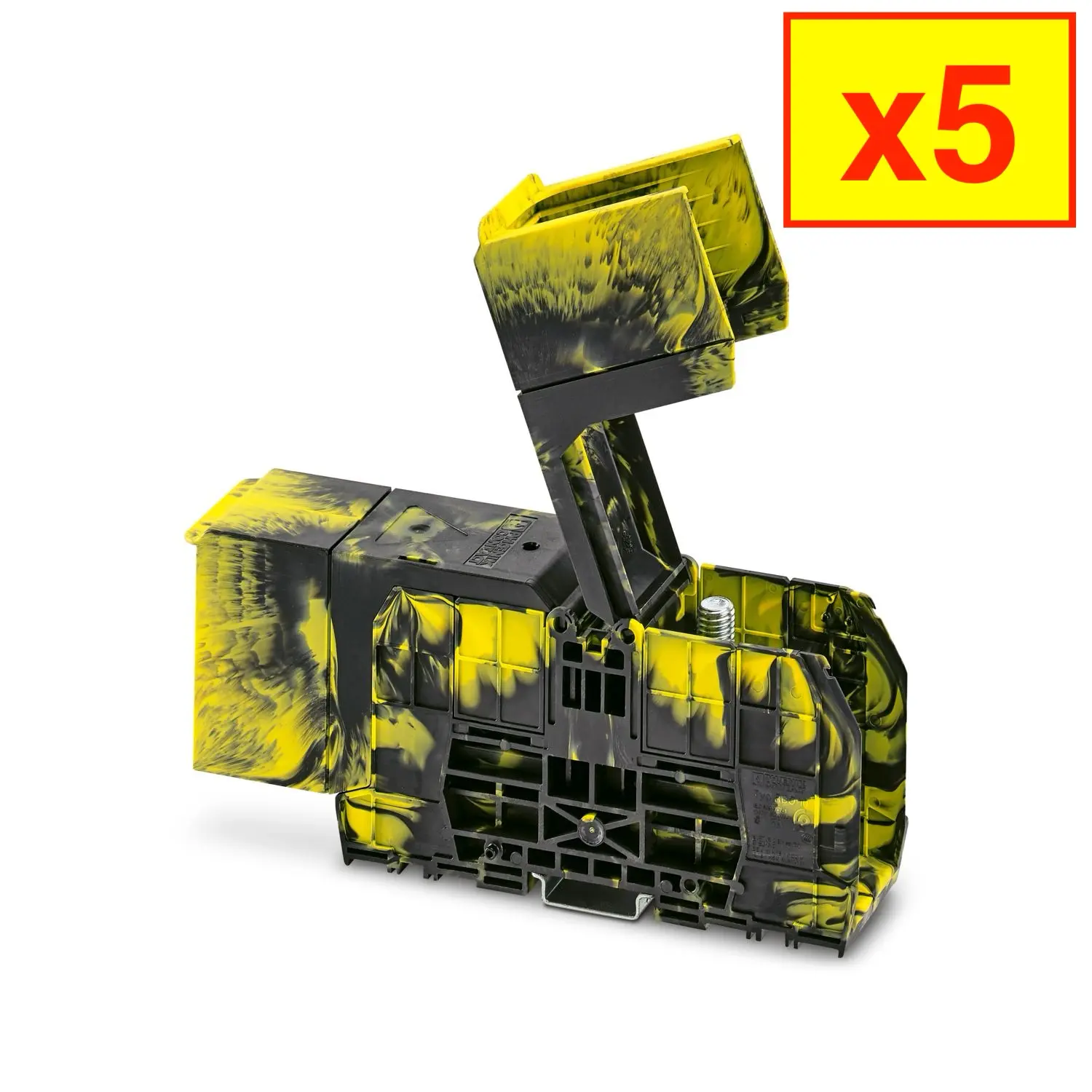 5x Phoenix Contact RBO 10-FE-HC Bolt Connection Terminal Block