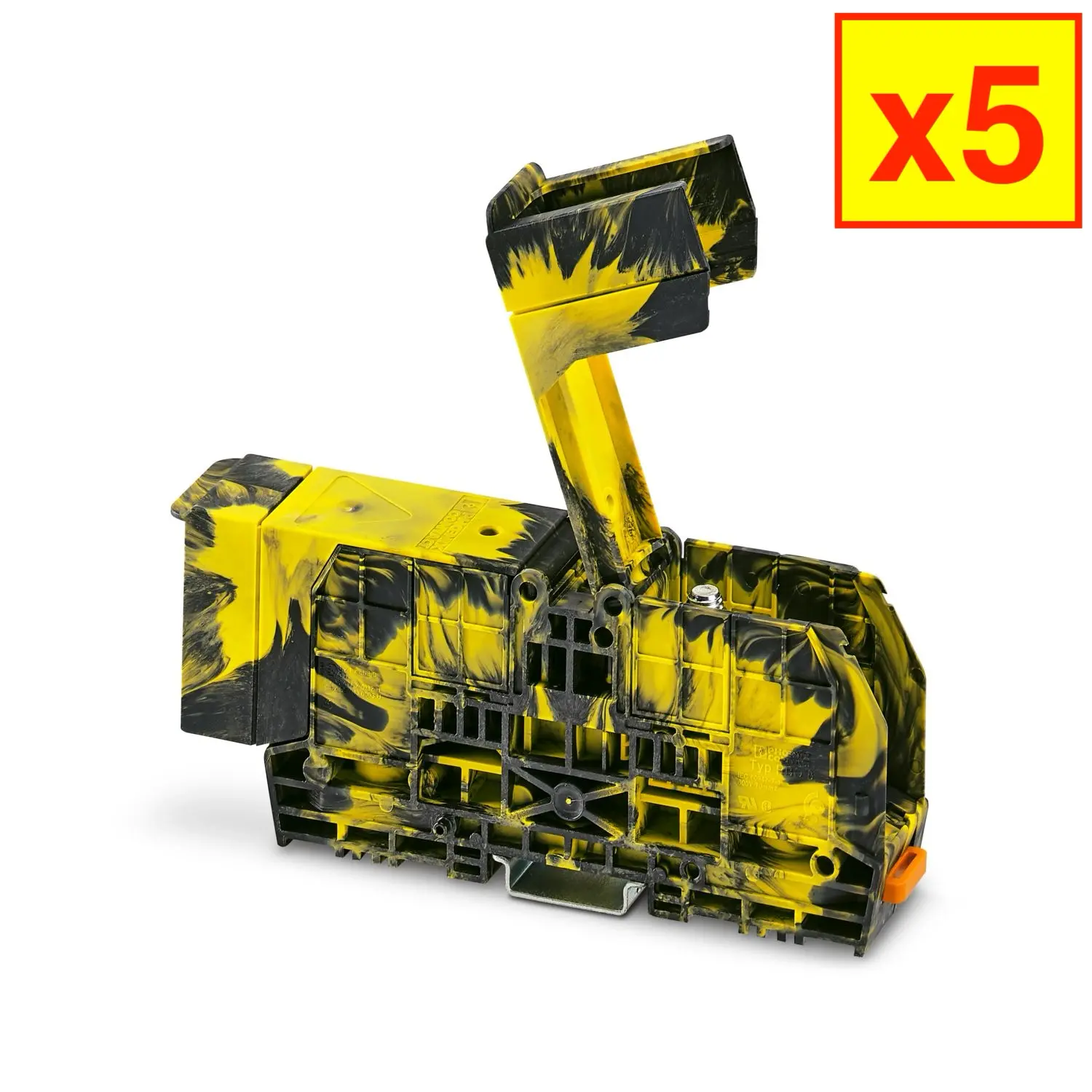 5x Phoenix Contact RBO 8-FE-HC Bolt Connection Terminal Block