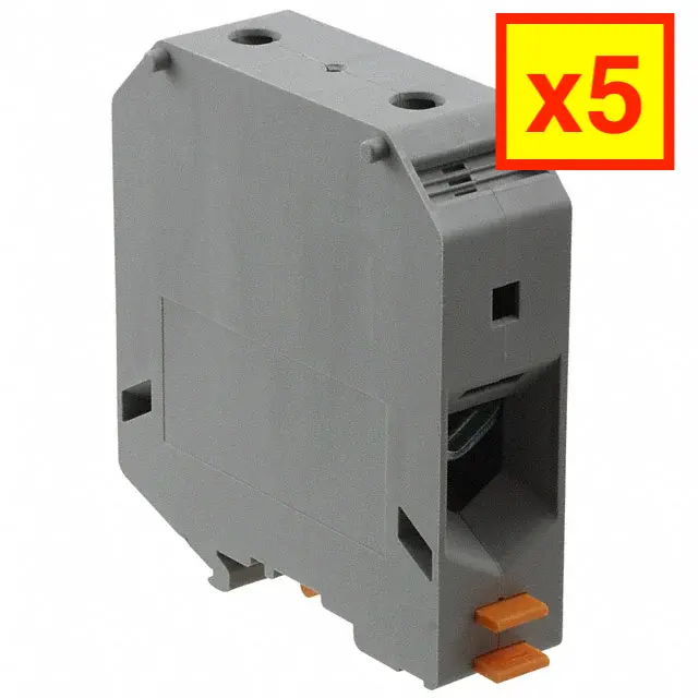 5x Phoenix Contact UKH 150 1000V 390A 150mm High Current Terminal Block