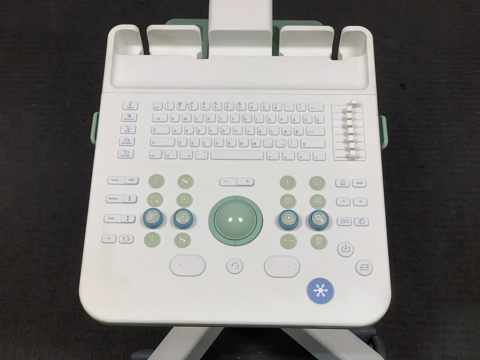 BK Medical UA1210 Flex Focus Ultrasound Docking Unit w Keyboard for Type 1202