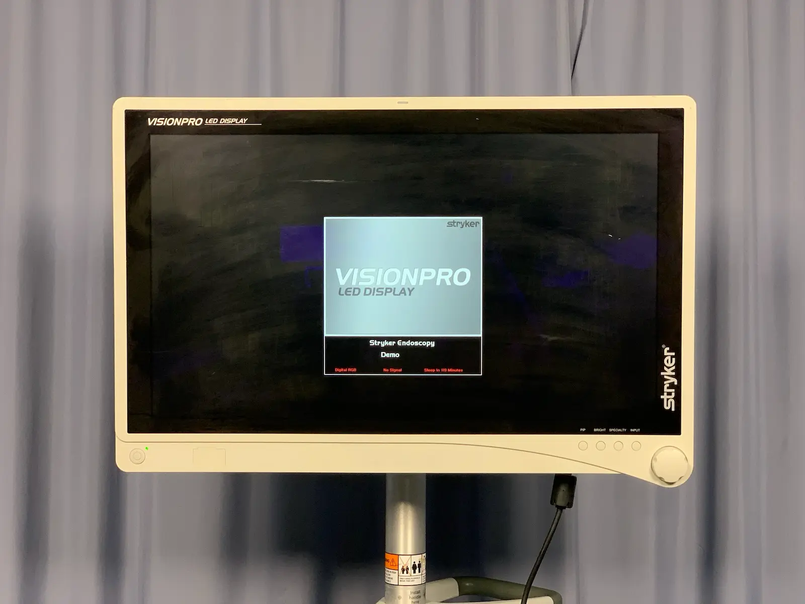 Stryker Endoscopy Vision Pro VisionPro 26" LED Display Monitor w Power Supply