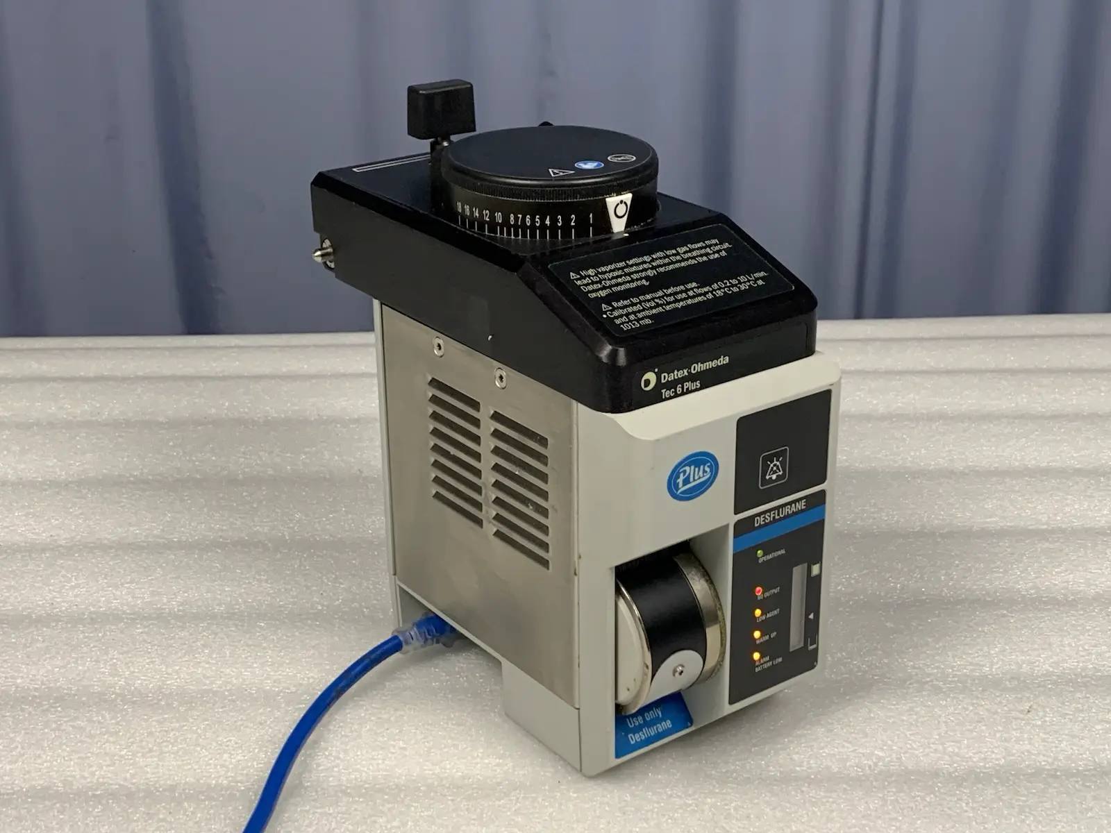 GE Datex Ohmeda Tec 6 Plus Anaesthesia Unit Vaporizers