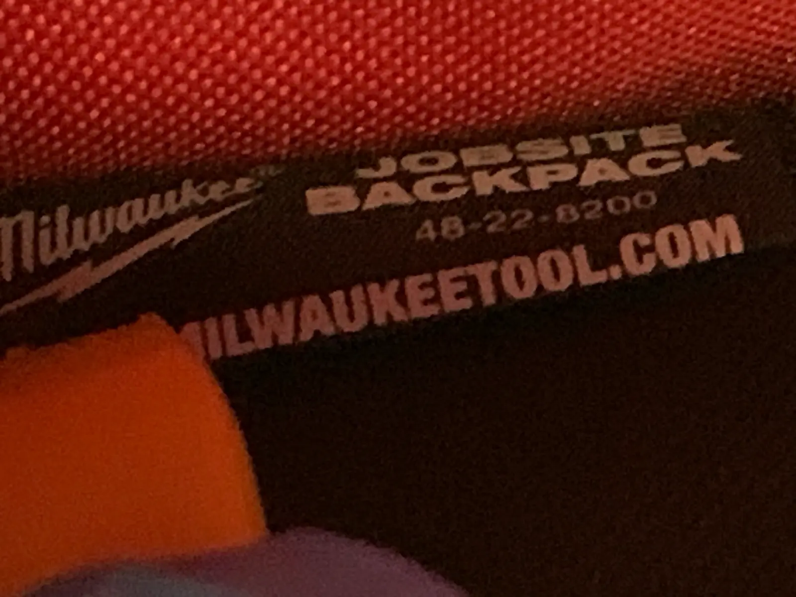 Milawaukee 48-22-8200 Jobsite Tool BackPack, 7 Outside 28 Inside Pockets