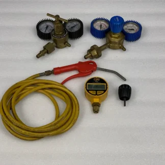 CPS VG200 Digital Vacrometer Vacuum Guage w 2x Nitrogen Regulators
