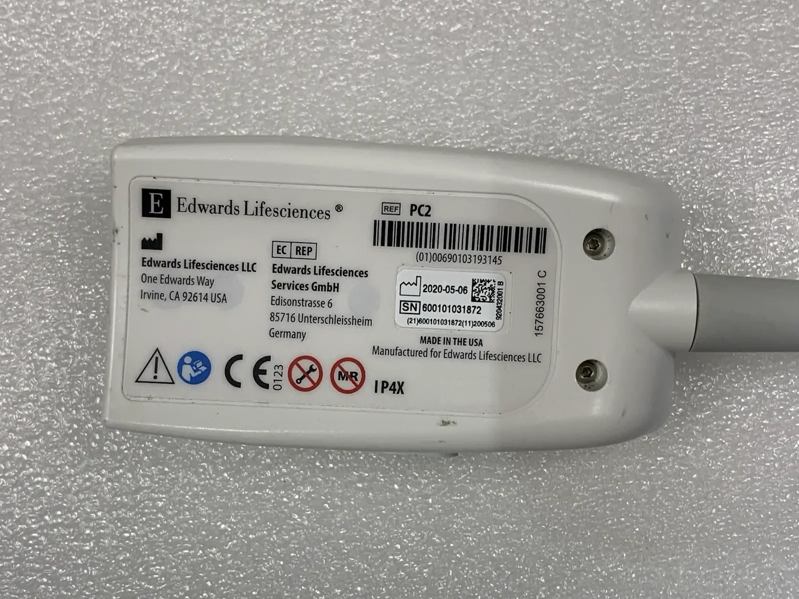 Edwards Lifesciences EV1000 & EV1000DB Cardiac Output Monitor & Accs #2