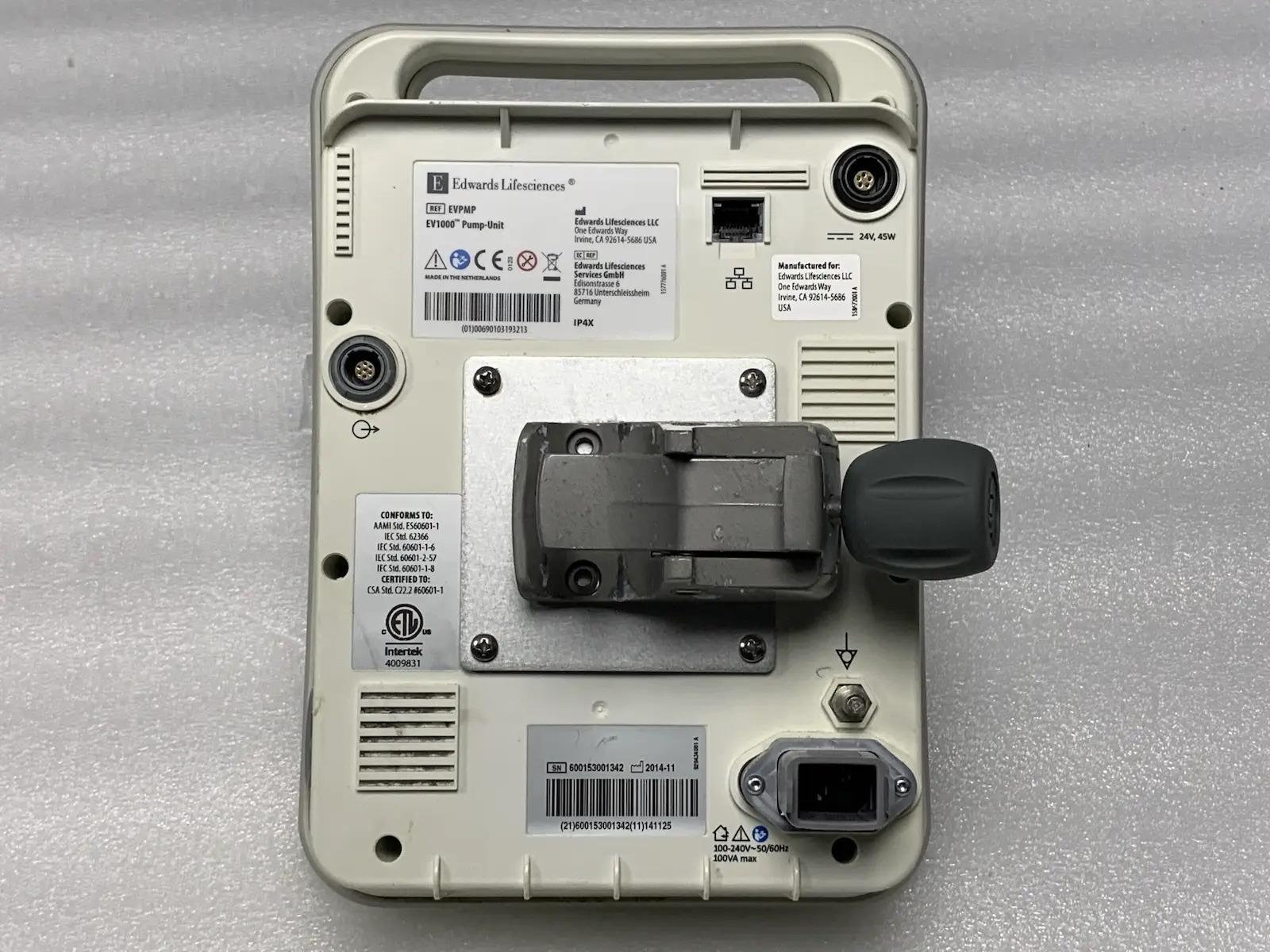 Edwards Lifesciences EV1000 & EV1000DB Cardiac Output Monitor & Accs #2