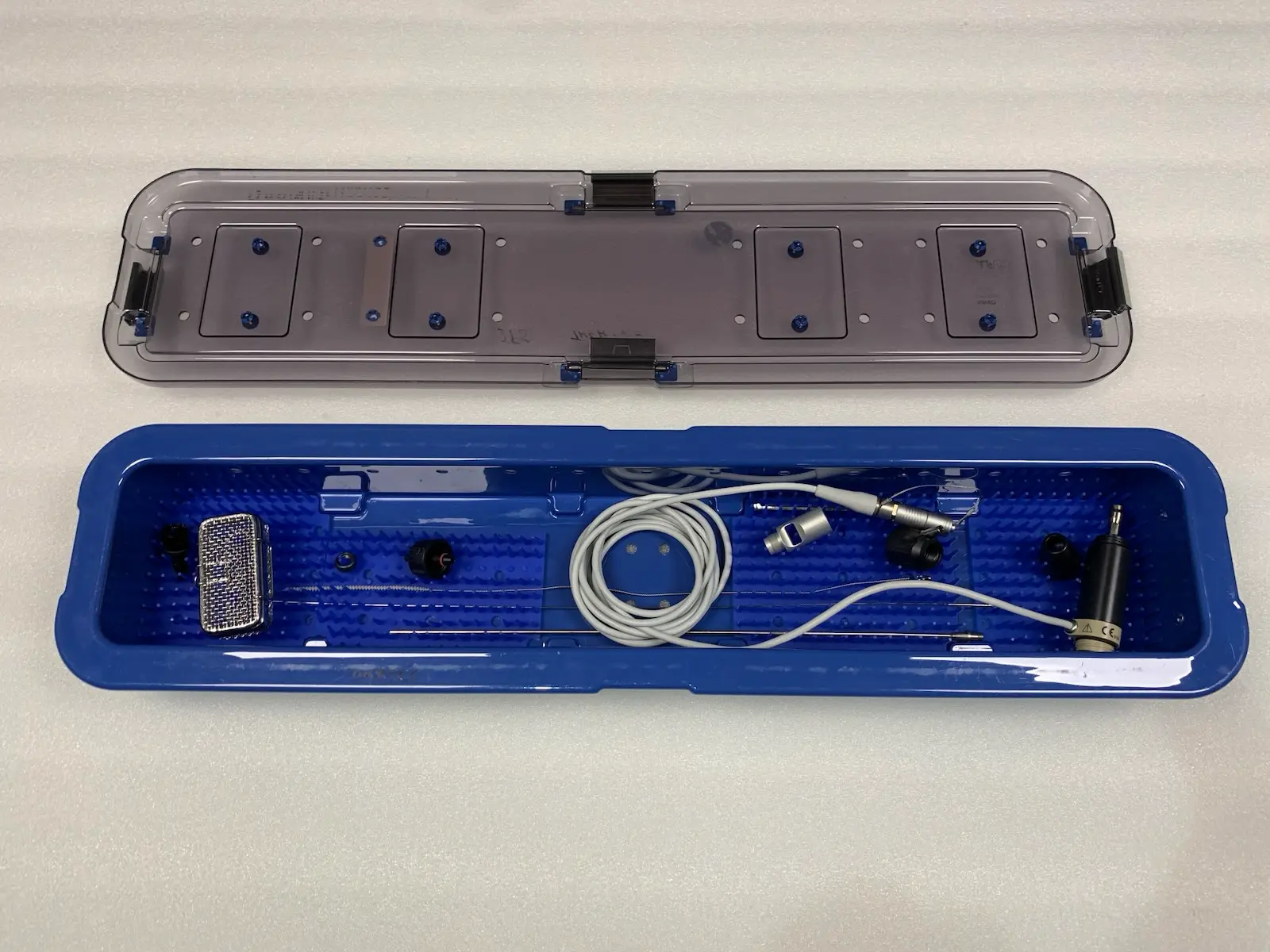 EMS Boston Swiss LithoClast DH05756 Ultrasound w Sterilization Tray & Accs