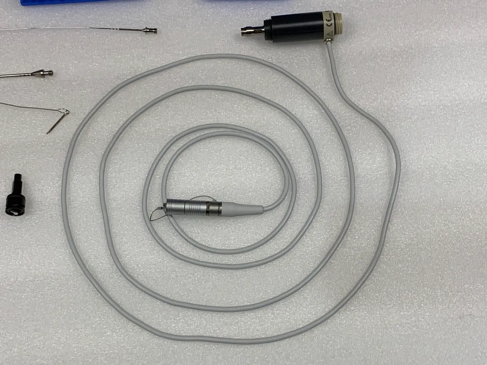 EMS Boston Swiss LithoClast DH05756 Ultrasound w Sterilization Tray & Accs